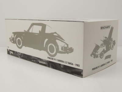 Porsche 911 Carrera 3.2 Targa 1983 orange Modellauto 1:18 Minichamps