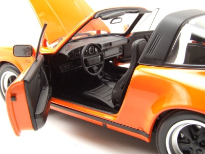 Porsche 911 Carrera 3.2 Targa 1983 orange Modellauto 1:18 Minichamps