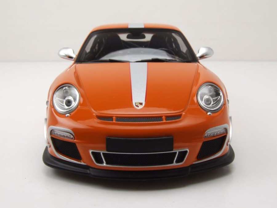 Modellauto Porsche 911 GT3 RS 4.0 2011 orange 1:18 Minichamps bei