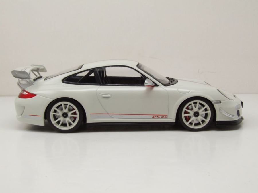Modellauto Porsche 911 GT3 RS 4.0 2011 weiß 1:18 Minichamps bei