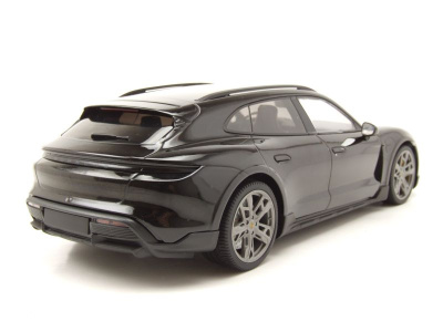 Porsche Taycan Cross Tourismo Turbo S 2021 schwarz Modellauto 1:18 Minichamps