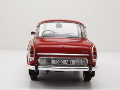 Skoda 1000 MB 1964 rot Modellauto 1:18 MCG