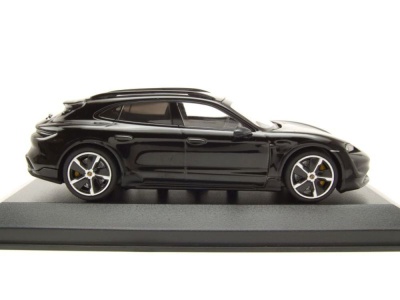 Porsche Taycan Cross Tourismo Turbo S 2021 schwarz Modellauto 1:43 Minichamps