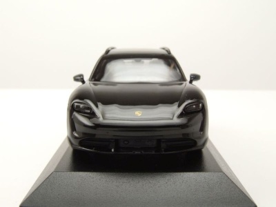 Porsche Taycan Cross Tourismo Turbo S 2021 schwarz Modellauto 1:43 Minichamps