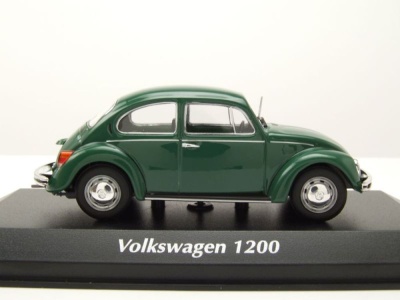 VW 1200 L Käfer 1983 grün Modellauto 1:43 Maxichamps