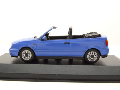 VW Golf 3 Cabrio 1997 dunkelblau Modellauto 1:43 Maxichamps