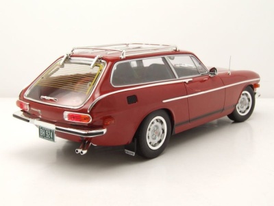 Volvo 1800 ES US-Version 1972 rot mit Seitenstreifen Modellauto 1:18 Norev