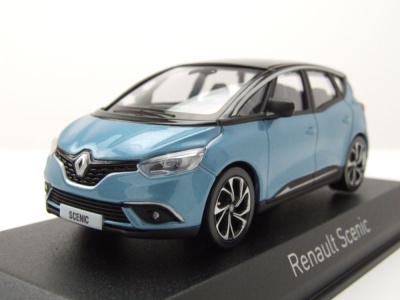 Renault Scenic 2016 blau schwarz Modellauto 1:43 Norev