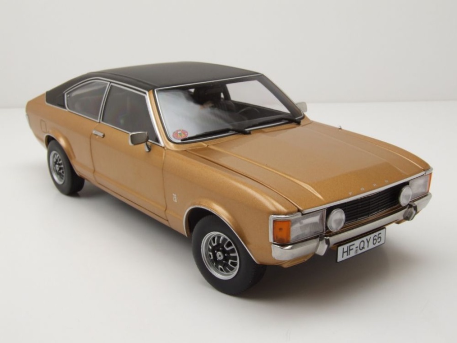 Ford Consul Gt Coupe Mkii 1975 Modèle Réduit FORD Granada Consul GT Coupe MkII 1975 - 1:18 Arizona Gold Par Touring Models Conrad Paris