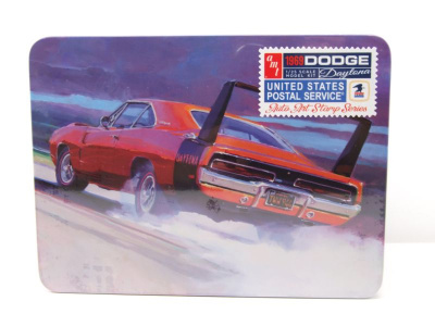 Dodge Charger Daytona 1969 US Stamp Series Collectors Tin...