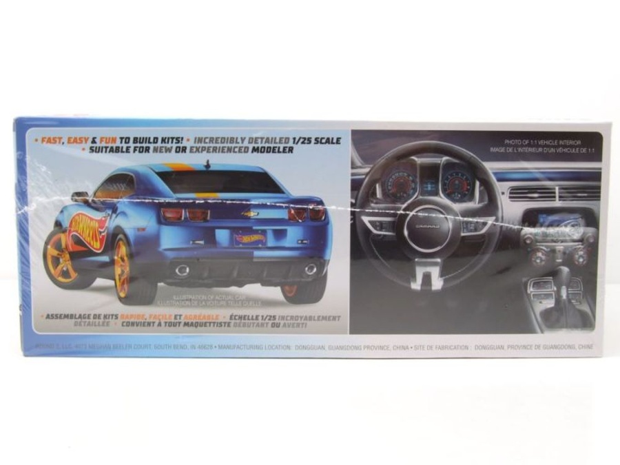 Kit AMT 1/25 – Chevrolet Camaro SS/RS 2010 – Hot Wheels – Maquette Plastique