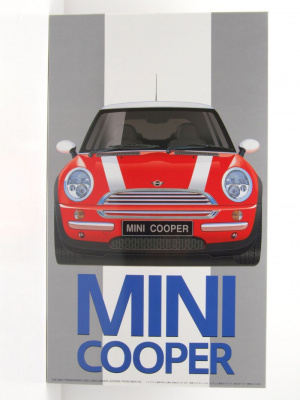 Mini Cooper Kunststoffbausatz Modellauto 1:24 Fujimi