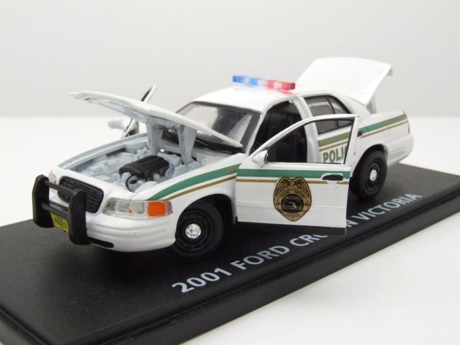 2001 Ford Crown Victoria Interceptor Polícia de Miami Metro TV Be