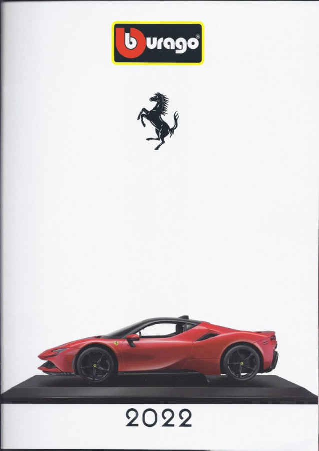 Burago Katalog Ferrari 2022