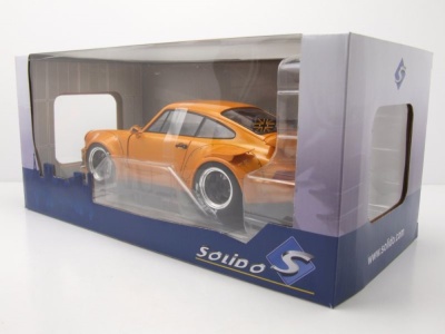 Porsche 911 (964) RWB Hibiki 2016 orange Modellauto 1:18 Solido