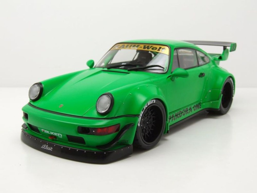 Porsche RWB 964 Pandora One 2016 grün Modellauto 1:18 Solido