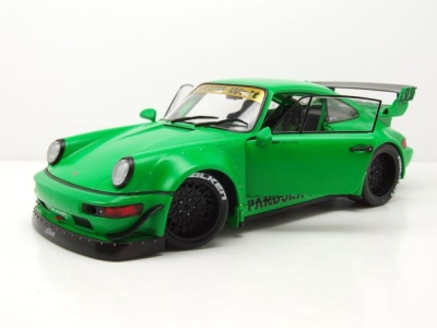 Porsche RWB 964 Pandora One 2016 grün Modellauto 1:18 Solido