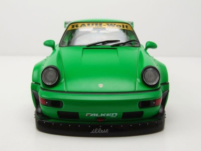 Porsche RWB 964 Pandora One 2016 grün Modellauto 1:18 Solido