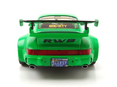 Porsche RWB 964 Pandora One 2016 grün Modellauto 1:18 Solido