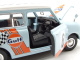 Mini Cooper Gulf Rallye #6 hellblau orange Modellauto 1:18 Motormax