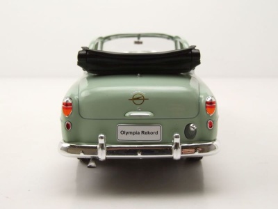 Opel Olympia Rekord 1954 hellgrün Modellauto 1:24 Whitebox