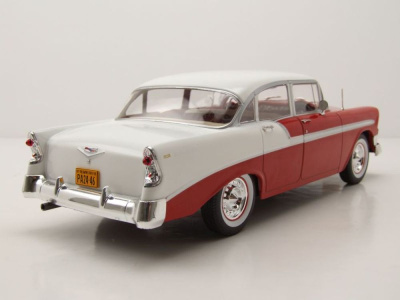 Chevrolet Bel Air 4-Door Sedan 1956 rot weiß...