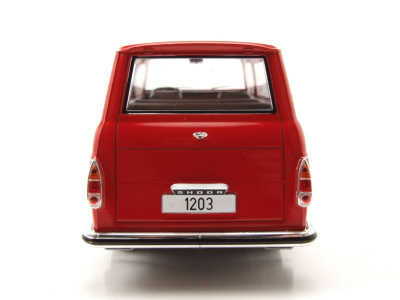 Skoda 1203 1968 rot Modellauto 1:24 Whitebox