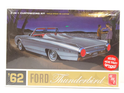 Ford Thunderbird Convertible 1962 Kunststoffbausatz...