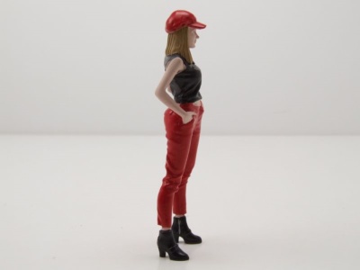 Figur Night Out Paris rote Hose und Mütze für 1:18 Modelle American Diorama