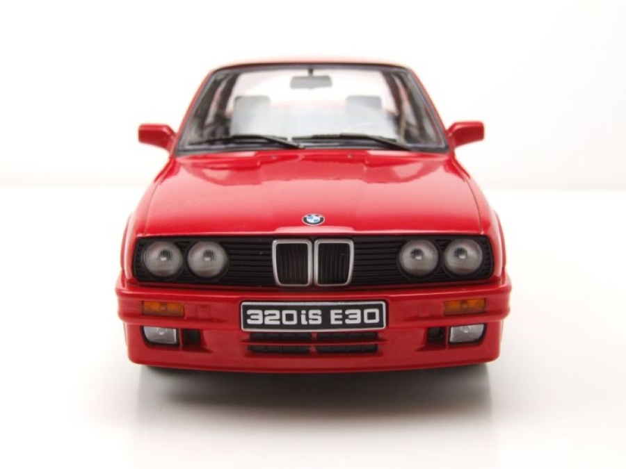 Modellauto BMW 320 iS E30 Italo M3 1989 rot 1:18 KK Scale bei