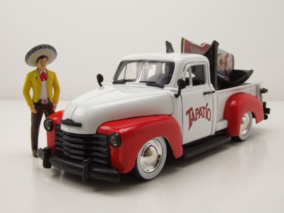 Chevrolet Pick Up 1953 weiß rot mit Tapatio Charrow...