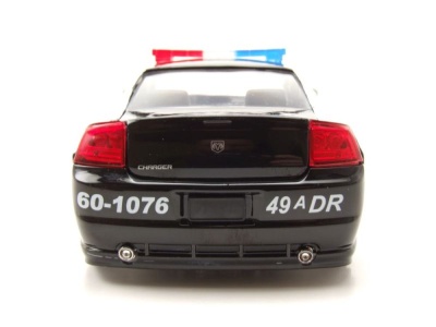 Dodge Charger Police 2006 weiß schwarz Fast & Furious Modellauto 1:24 Jada Toys