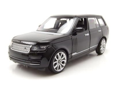 Range Rover schwarz Modellauto 1:24 Rastar