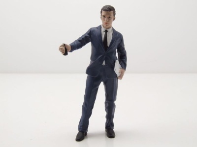 Figur The Dealership Verkäufer 1 Mann im Anzug für 1:18 Modelle American Diorama