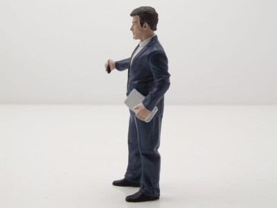 Figur The Dealership Verkäufer 1 Mann im Anzug für 1:18 Modelle American Diorama