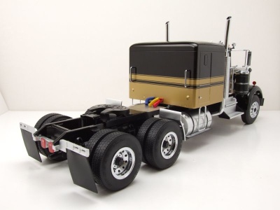 Kenworth W900 Zugmaschine 1975 schwarz gold Modellauto...