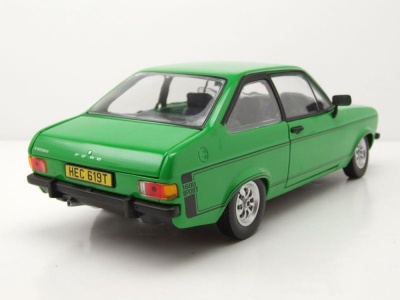 Ford Escort MK2 Sport 1975 grün Modellauto 1:18 Sun Star