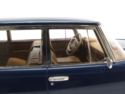 Mercedes 600 W100 1969 dunkelblau Modellauto 1:18 MCG