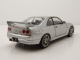 Nissan Skyline GT-R R33 RHD 1997 silber Modellauto 1:24 Whitebox