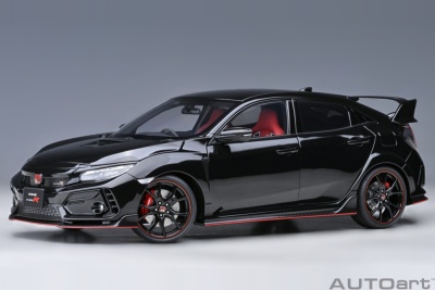 Honda Civic Type R FK8 2021 schwarz metallic Modellauto 1:18 Autoart