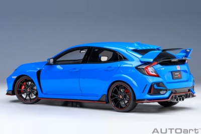 Honda Civic Type R FK8 2021 racing blau metallic Modellauto 1:18 Autoart