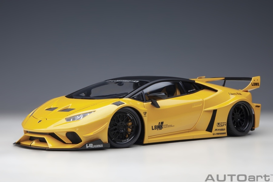 Modellauto Liberty Walk LB-Works Silhouette Lamborghini Huracan GT 