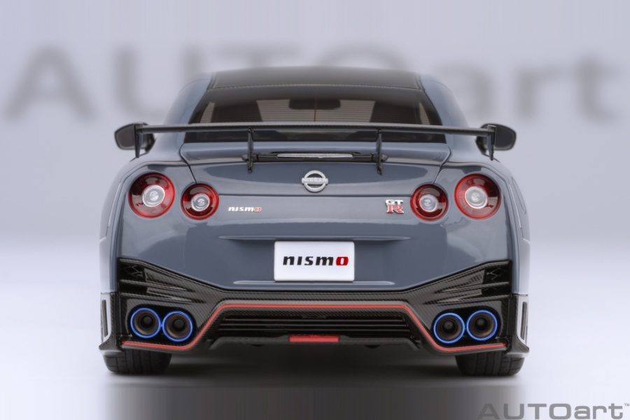 Modellauto Nissan GT-R R35 Nismo Special Edition 2022 stealth grau
