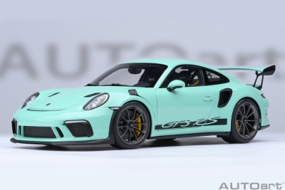 Porsche 911 (991.2) GT3 RS 2017 mint grün Modellauto...