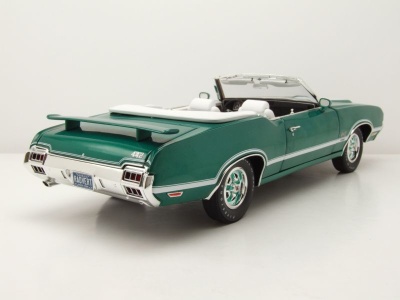 Oldsmobile 442 W-30 Convertible 1972 grün Modellauto...