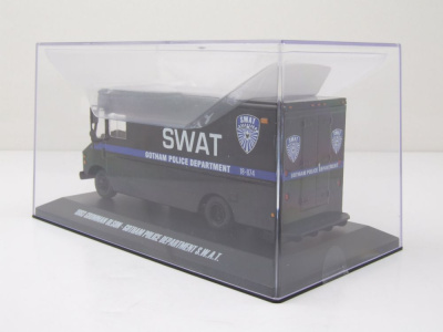 Grumman Olson Gotham Police Department SWAT 1993 schwarz Modellauto 1:43 Greenlight Collectibles