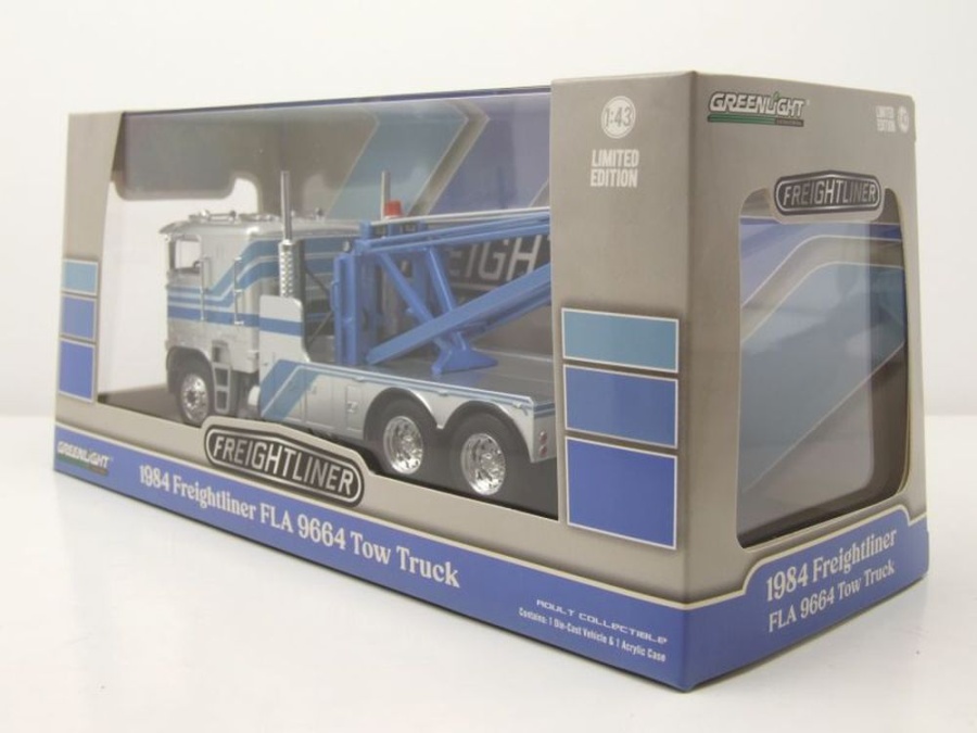 Freightliner - FLA 9664 Dépanneuse 1984 - Greenlight - 1/43 - Autos