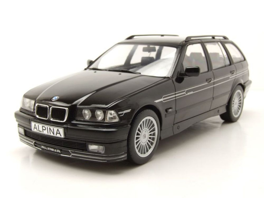 Modellauto BMW 5er E34 Touring Kombi 1991 schwarz metallic 1:18 MCG bei  Modellautocenter, 64,50 €