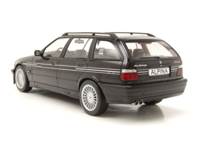 BMW Alpina B3 3.2 E36 Touring Kombi 1995 schwarz metallic Modellauto 1:18 MCG