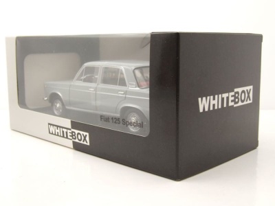 Fiat 125 Special 1970 grau Modellauto 1:24 Whitebox